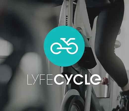 Lyfe Cycle Boutique Spin Studio Branding